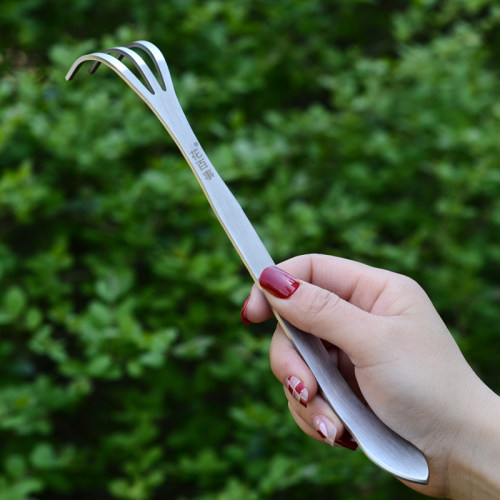 盆景耙子盆景工具松土压土不锈钢