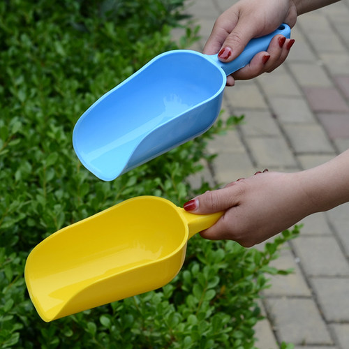 花百事糖果色塑料铲子加厚