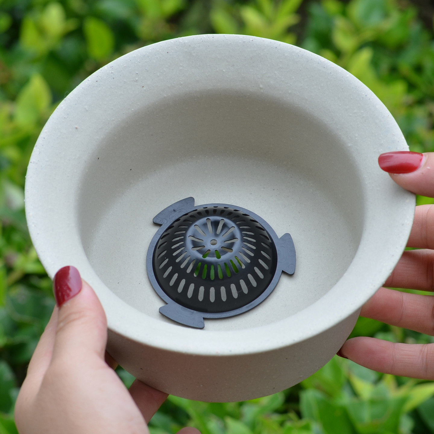 全新升级碗形花盆底孔垫片