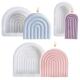Rainbow Handmade Arch Making DIY Mold Candle Silicone Geomet
