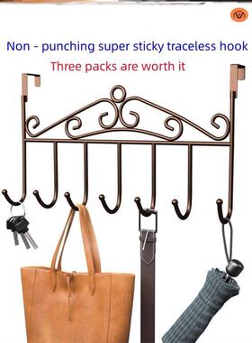 Hanger hanger on door hanger artifacthat-and-coat hook挂钩