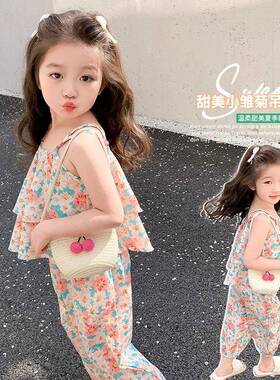 t shirt floral pants kids clothes Baby girl girls for kid