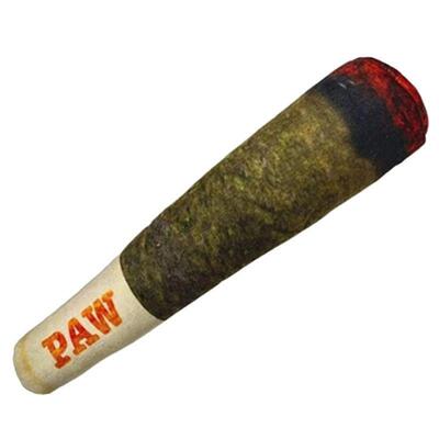 Dogs Plush Realistic Cigars Squeaky Toy with Sound Paper Sof