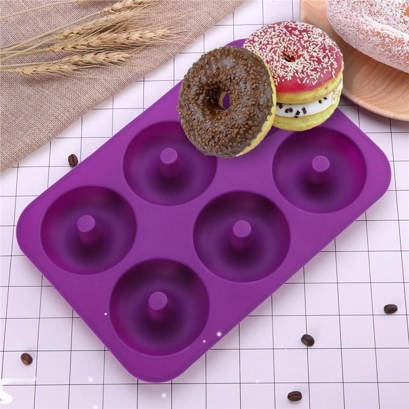 Silicone Donut Doughnut Chocolate Muffin Pan Sweet Ice Tray