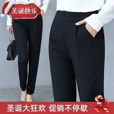 Trouser Suit Office Lady Work Wear Formal Pants Women Fall