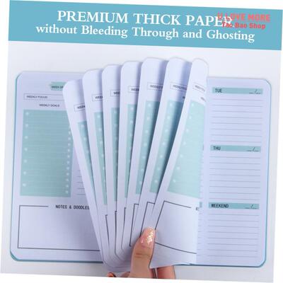 A5 Agenda Planner Notebook Secret Diary Weekly Goal Habit Sc