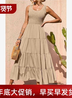 dress women summer long dresses plus size beach for woman