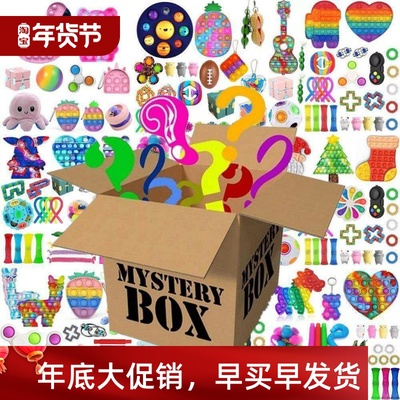 Random 5-20pcs Fidget Toy Pack Mystery Box Surprise Gift Pus