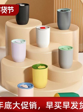 Big bellied water cup, plastic red wine cup, egg shaped