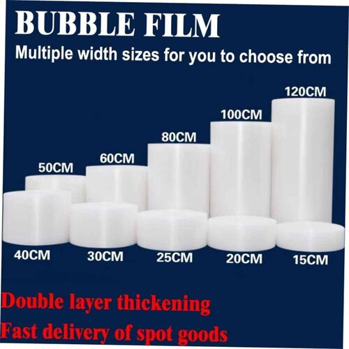 Thickened bubble wrap cushioning packaging small bubble film