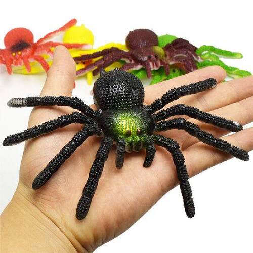 Simulation Spider Jokes Toys PVC Artificial Toy Spider