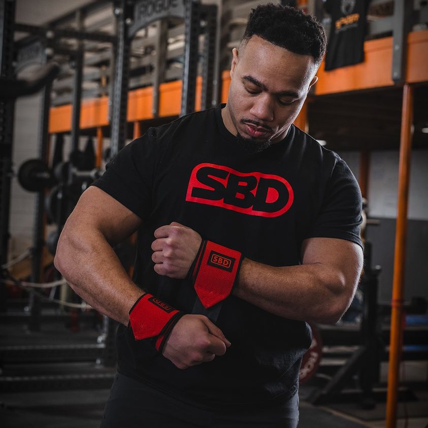 sbd包邮现货英国力量举运动防护