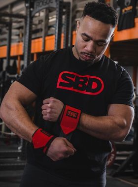 sbd包邮现货英国产SBD人气举重力量举大力士运动防护进口护腕比赛