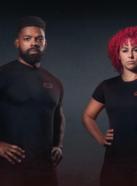 英国SBD小标经典运动短袖衫圆领黑色透气男女T恤包邮纯棉休闲训练