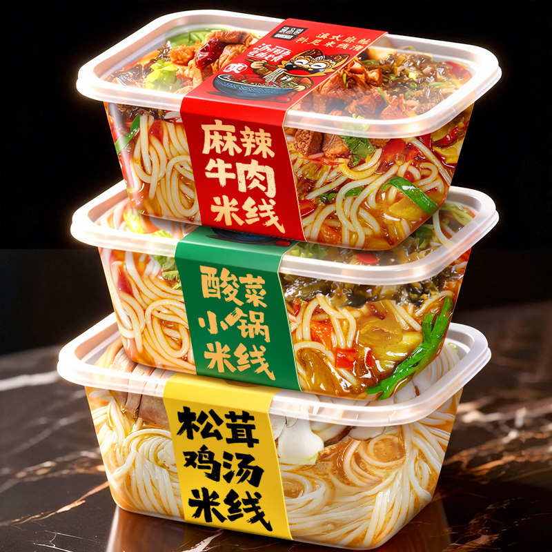 滇品客云南特产酸菜小锅米线过桥麻辣味粉丝米粉方便速食早餐免煮,粮油调味/速食/干货/烘焙,方便米线/米粉,淘宝优惠券,粉丝福利购,淘宝优惠卷