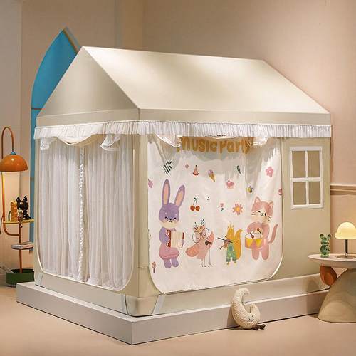 A类儿童城堡蚊帐房屋款遮光床帘