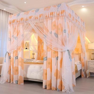 防尘蚊不锈钢落地A类蚊帐家用