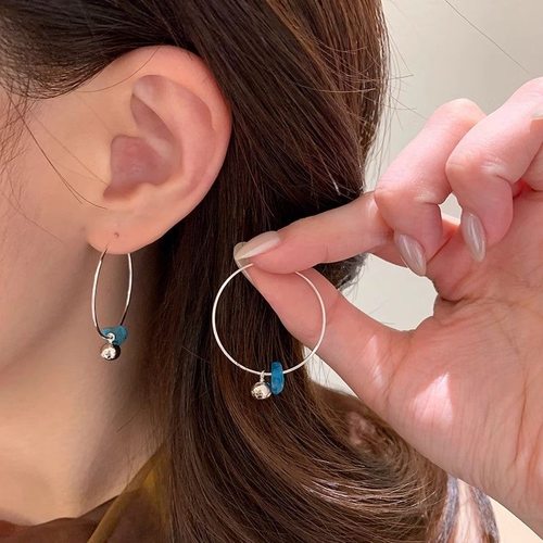 RINGRING商店巨好看耳环圈圈方圆脸高级感轻奢耳圈大耳钉耳饰女夏