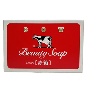 牛乳石硷碱香皂90克滋润型香皂牛奶皂肥皂洗澡夏男女 日本进口COW