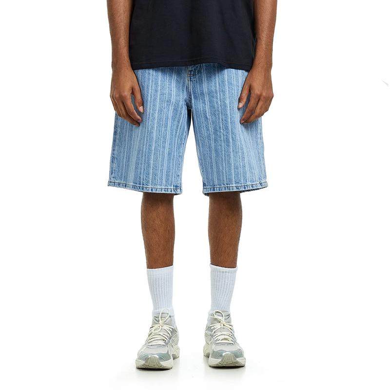 代购CARHARTT WIP男士短裤耐磨透气条纹宽松休闲日常牛仔裤百搭,男装,休闲裤,淘宝优惠券,粉丝福利购,淘宝优惠卷