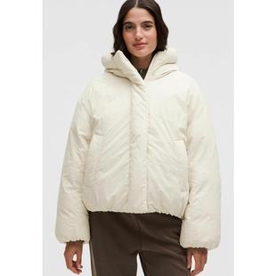 代购lululemon露露乐蒙女士羽绒服保暖外套防风设计带帽保暖
