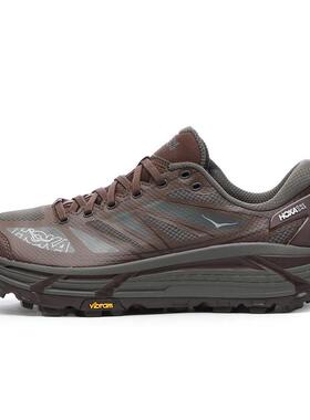 代购Hoka OneOne男士越野跑鞋高抓地力缓震性能透气结构