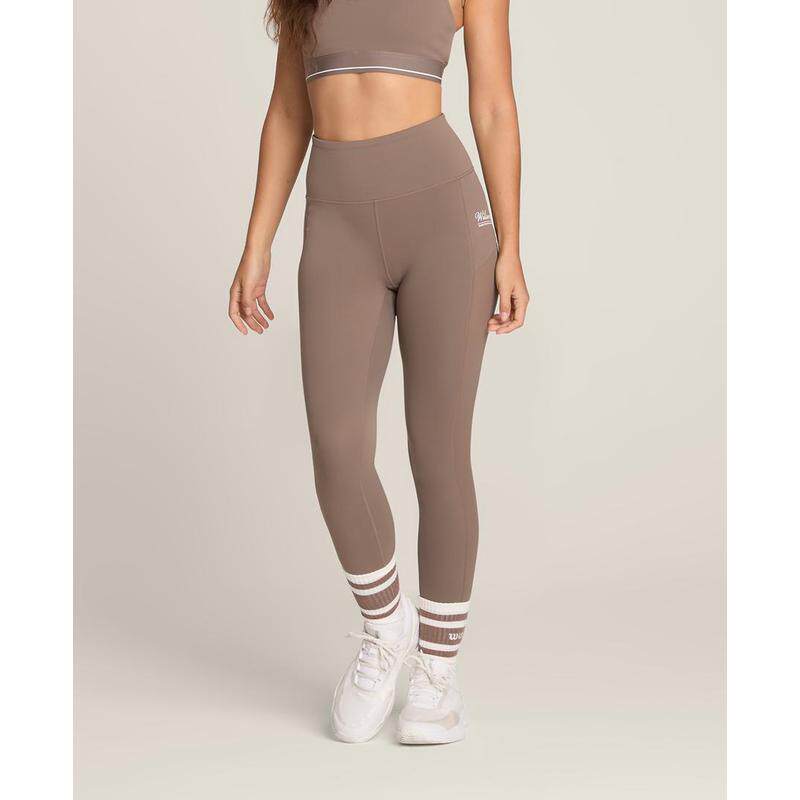 代购Wilson威尔胜女士网球裤吸湿排汗减少摩擦贴合修身内置口袋