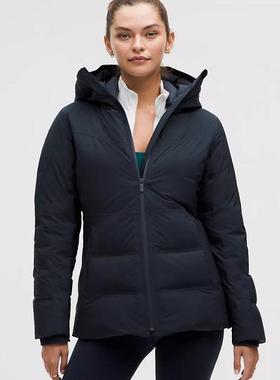 lululemon露露柠檬新款女款StretchSeal防雨雪保暖600鹅绒羽绒服
