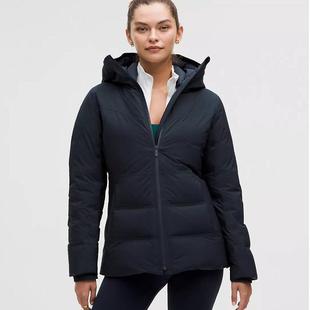 lululemon露露柠檬新款女款StretchSeal防雨雪保暖600鹅绒羽绒服