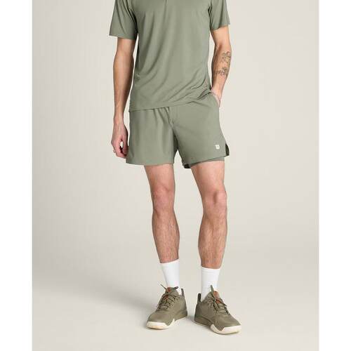 代购Wilson男士运动短裤高透气性自由活动内置衬里舒适贴合轻质