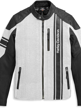 代购哈雷戴维森 harley-davidson男夏季透气哈雷骑行夹克Hideaway