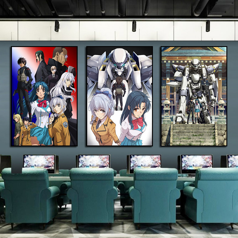 全金属狂潮宿舍卧室墙面动漫挂画