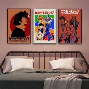 星际牛仔装饰画儿童房间男生卧室床头挂画电竞酒店二次元卡通壁画