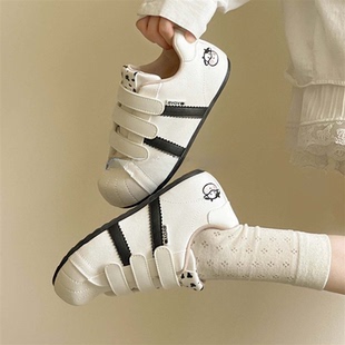 小众板鞋女款2025新款面包鞋夏秋季小白鞋女休闲百搭日常休闲鞋子