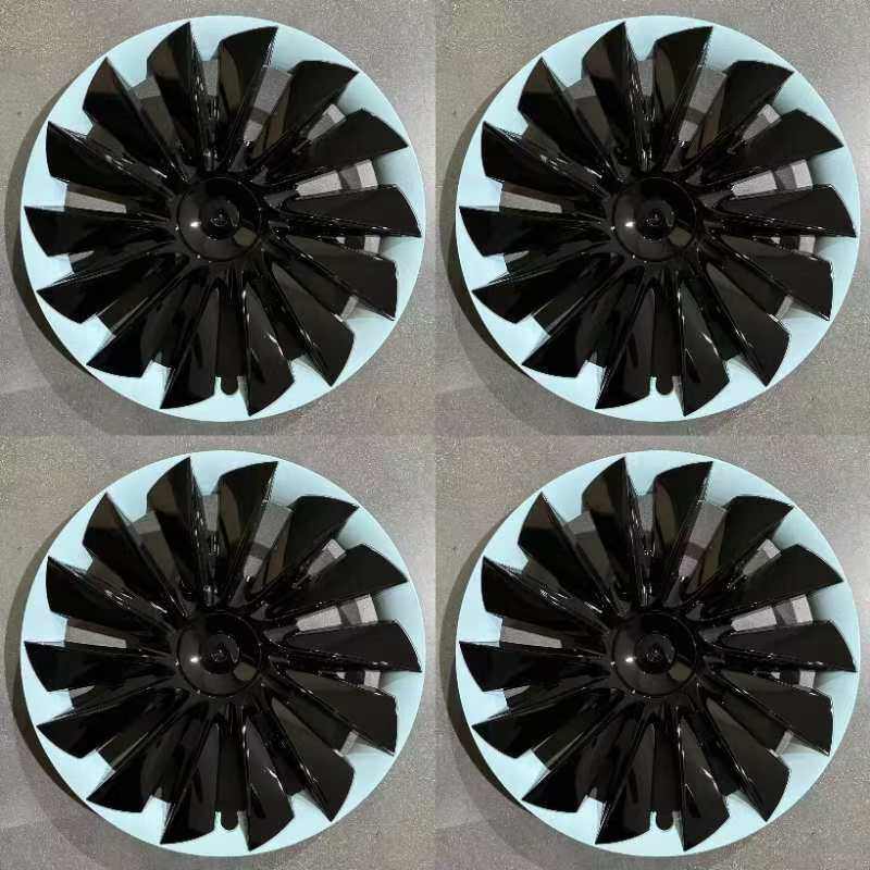 适用特斯拉焕新model3轮毂盖全包边18寸轮毂改装保护罩Model3轮壳