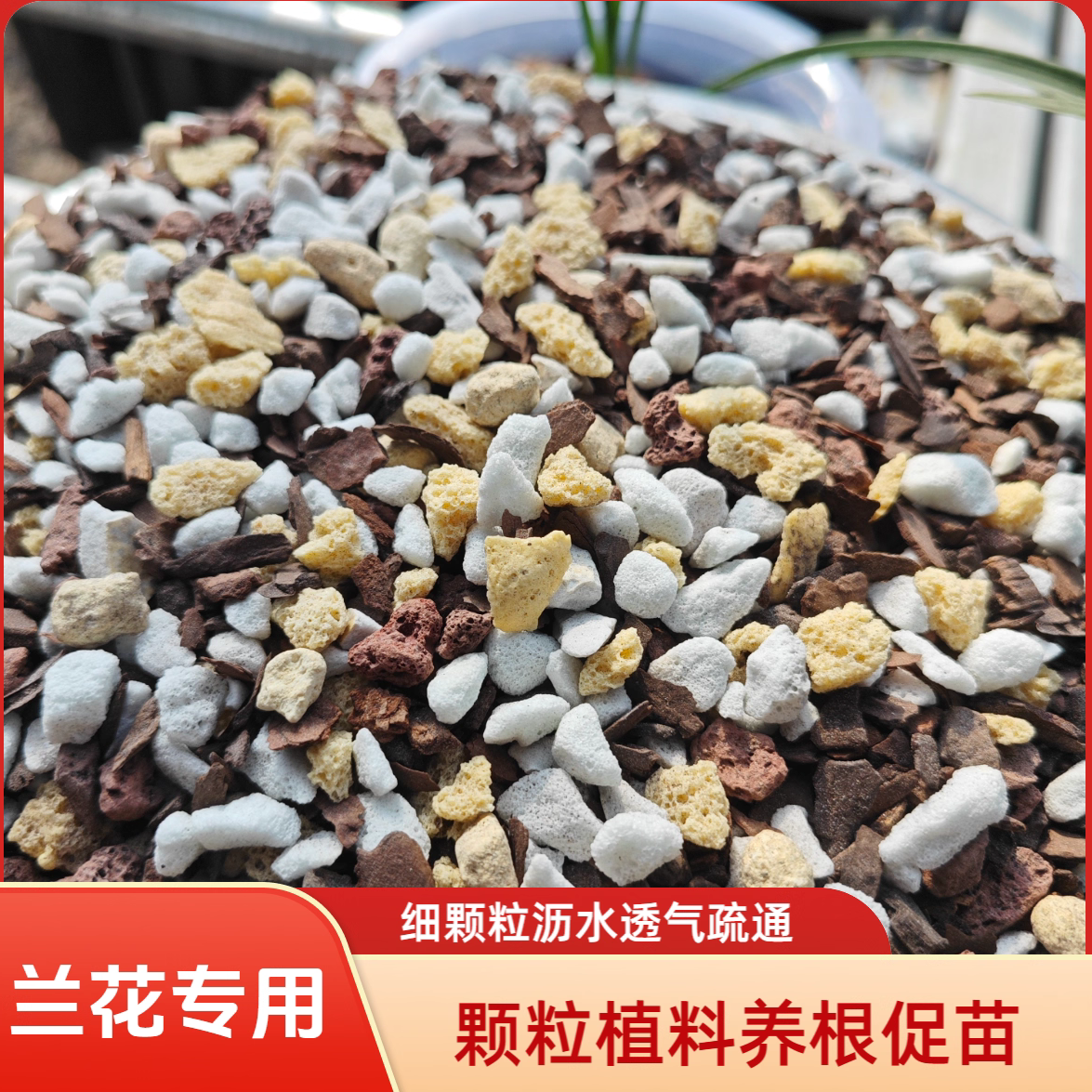 精品兰花小颗粒植料4-8mm 兰花营养土7合1蝴蝶兰君子兰促根沥水,鲜花速递/花卉仿真/绿植园艺,介质/营养土,淘宝优惠券,粉丝福利购,淘宝优惠卷