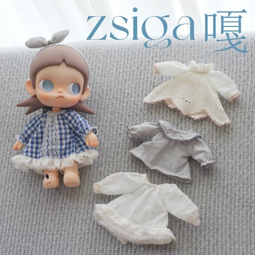 送发带zsiga向往之处8分娃衣bjd泡泡玛特molly可动人偶嘎子姐衣服
