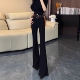 气质微喇西装 高腰显瘦显腿长窄版 裤 时尚 女秋季 2025新款 弹力马蹄裤