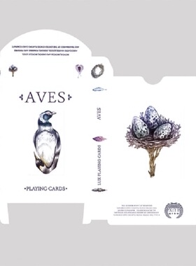 CKB纸牌 Aves 伊维斯 初版 花切收藏扑克