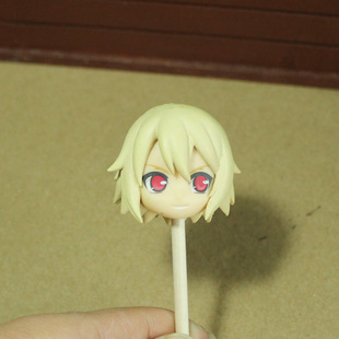 满18元包邮 小粘土头1个 黄头发 红眼睛 散货 接OB11需要自己改