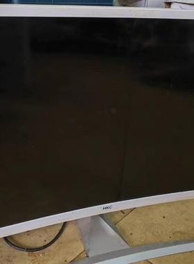 【议价】惠科/HKC白色32寸NA32V曲面屏显示器，屏幕显示正常，