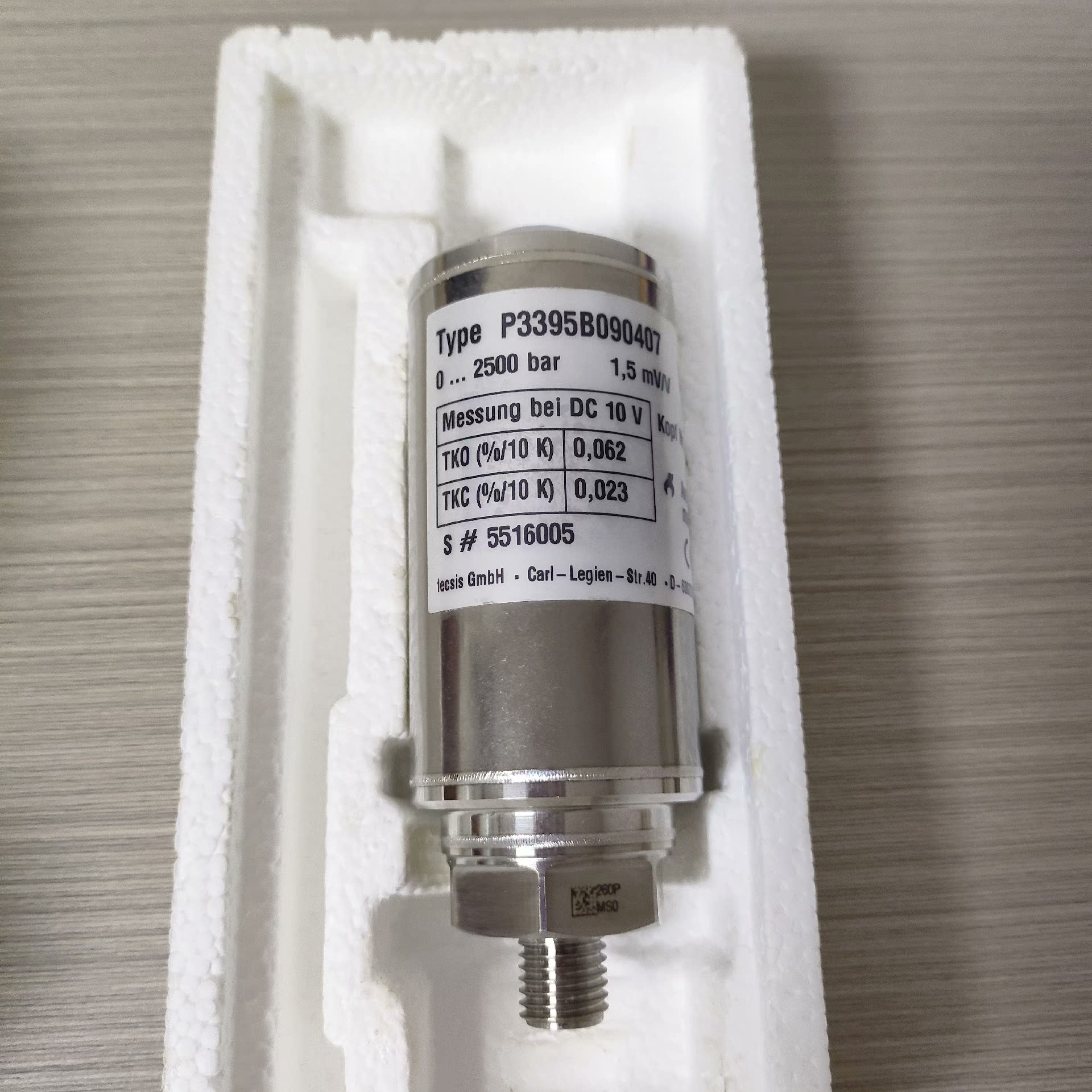 【议价】tecsis压力传感器P3395B090407