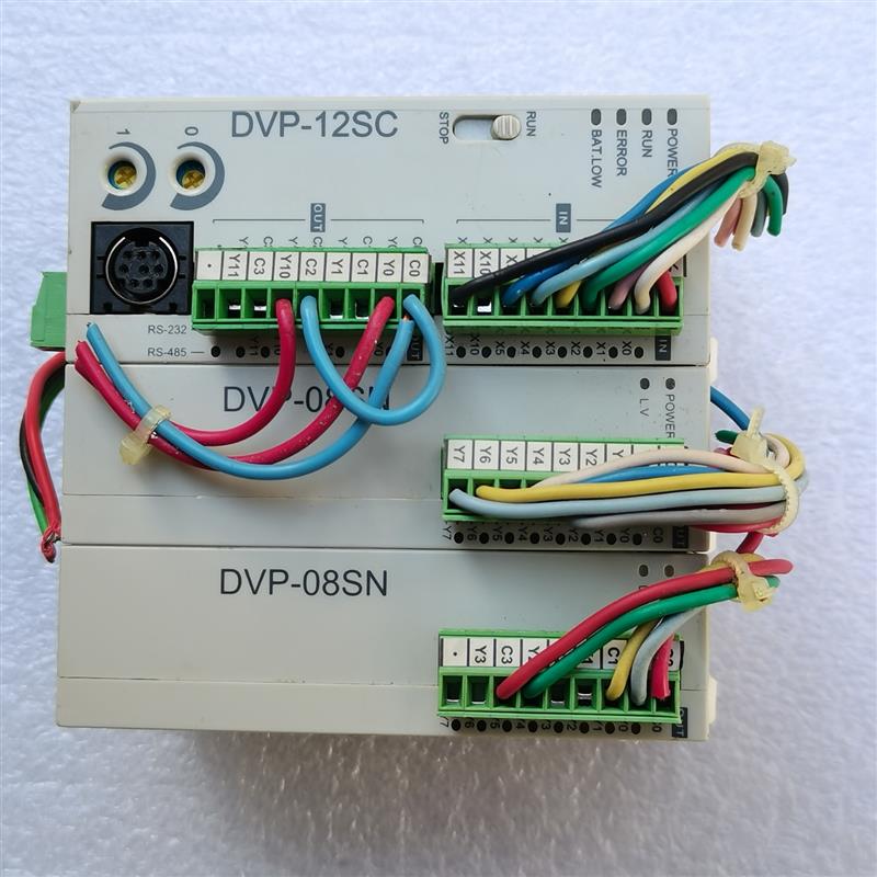 【议价】台达 DVP12SC11T  ,DVP08SN11R,二手拆