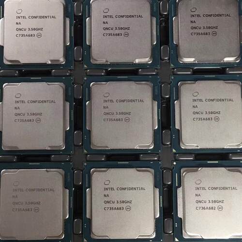 【议价】八代至强E-2136  CPU ES不显代码：QNCU 主频