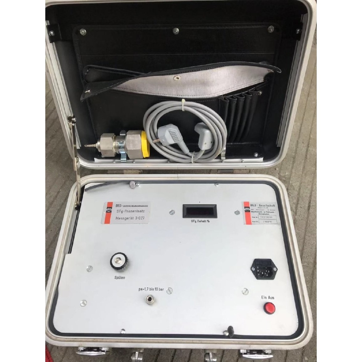 议价；德国DILO SF6气体体积百分比测量仪3-027