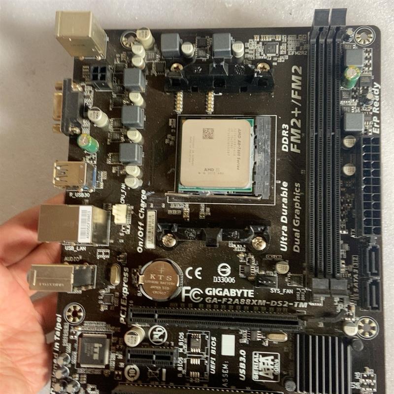 【议价】GA-F2A88XM-DS2-TM主板A8-7600CPU