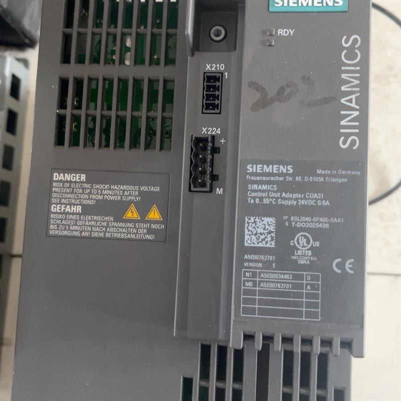 【议价】6SL3210-1SE16-0UA0/SIEMENS西门子S