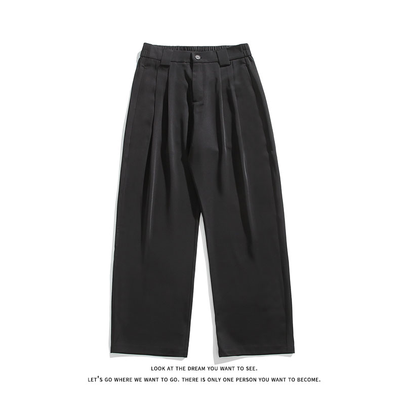 男休闲西裤男裤子宽松大码潮男垂感直筒裤K8554-P40【特价】,男装西裤,电商A007-1