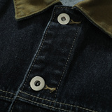 工装风拼接撞色牛仔夹克男翻领宽松休闲百搭外套JA3516-特价P68，男装夹克，电商A007-1