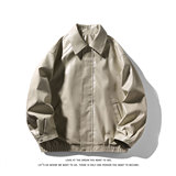 潮流宽松美式复古机车皮衣PU皮夹克外套P7806-P70【特价】，男装夹克，电商A007-1